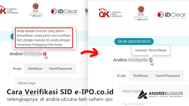 Cara Beli Saham IPO dan Verifikasi SID di e-IPO.co.id